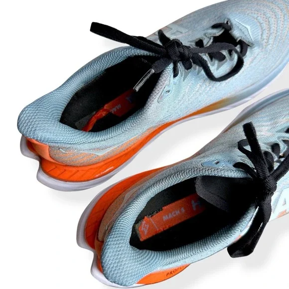 Hoka One One Shoes Mach 5 Men's 8D Blue Running Mountain Spring 1127893 MSPBL - Picture 12 of 14